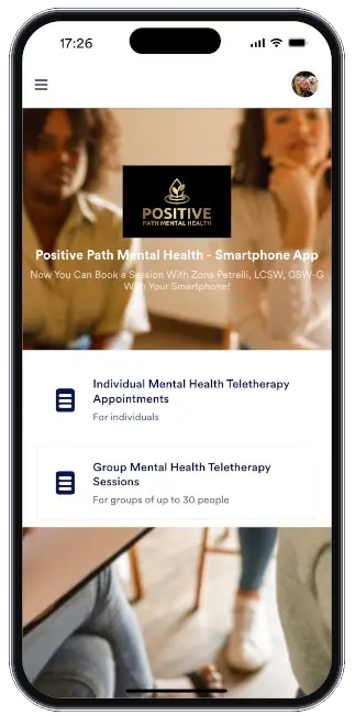 Positive Path Mental Health Smartphone App